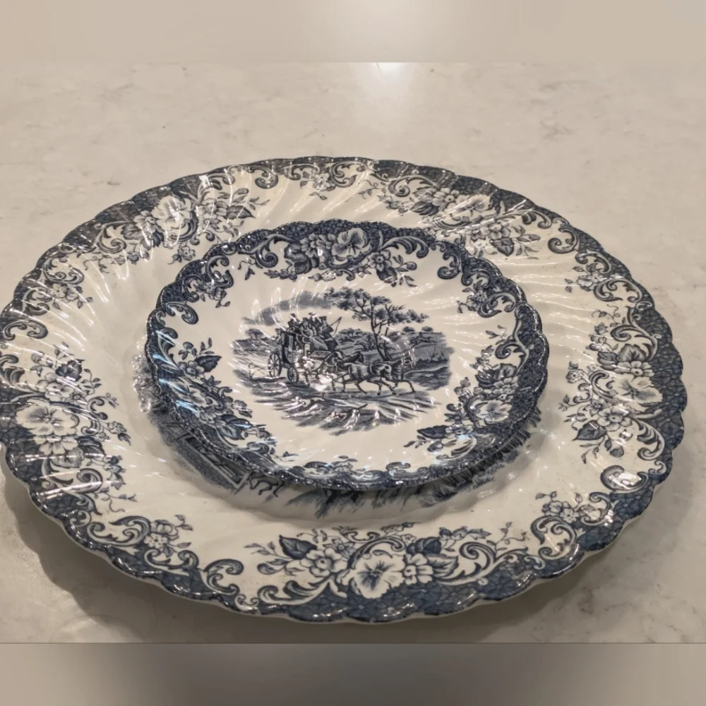 Johnson Bros Plates. Set of 2